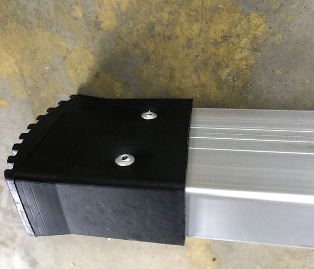 Aluminum Straight Ladder Hliníkový rovný žebřík z