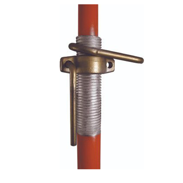 Těžko nastavitelná rekvizita na lešení