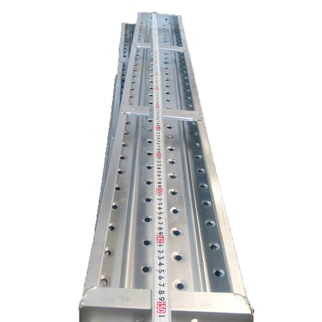 Galvanizovaná kovová deska Lešení paluby 