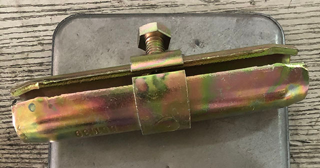 Skafold s lisovaným stisknutím pinů kloubu s lešení