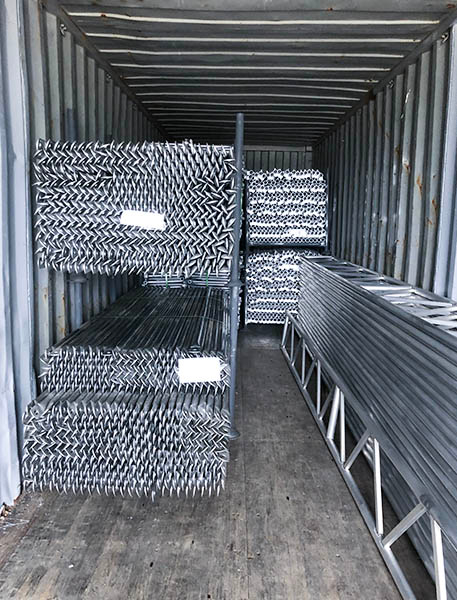 Punch Hole Lešení zábradlí