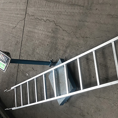 Lešení rovné ocelové opice žebřík galvanizovaný