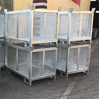Úložiště příslušenství pro lešení Galvanizovaná ocelová paleta