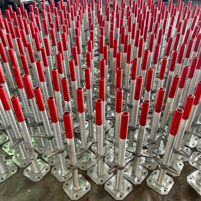 Pevný nastavitelný šroubový konektor lešení 