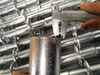 Horký dip galvanizovaný HDG Ringlock lešení systému lešení