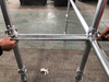 0,6 m galvanizovaný horizontální systém lešení