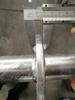 Horký dip galvanizovaný ringlock lešení vertikální standard