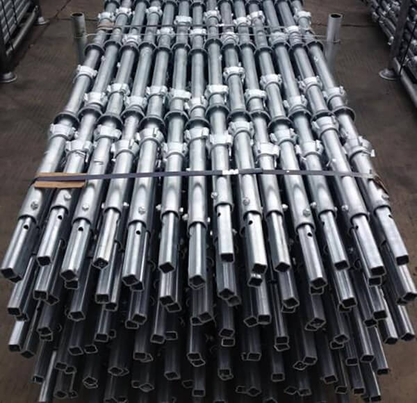 Cuplock lešení Spigoted Standard/Vertical