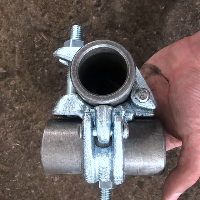 Galvanizované lešení kované dvojité spojky