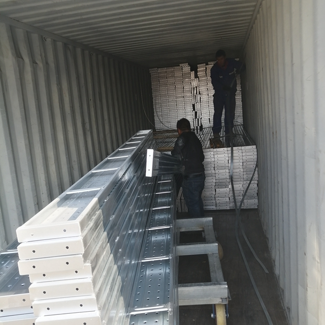 BS1139 Galvanized lešení procházky pro výstavbu