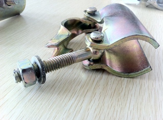 Color zinkové pokovování lešení lisované hromadění spojky