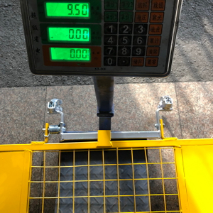 BS1139 Malovaná bezpečnostní brána lešení pro výstavbu