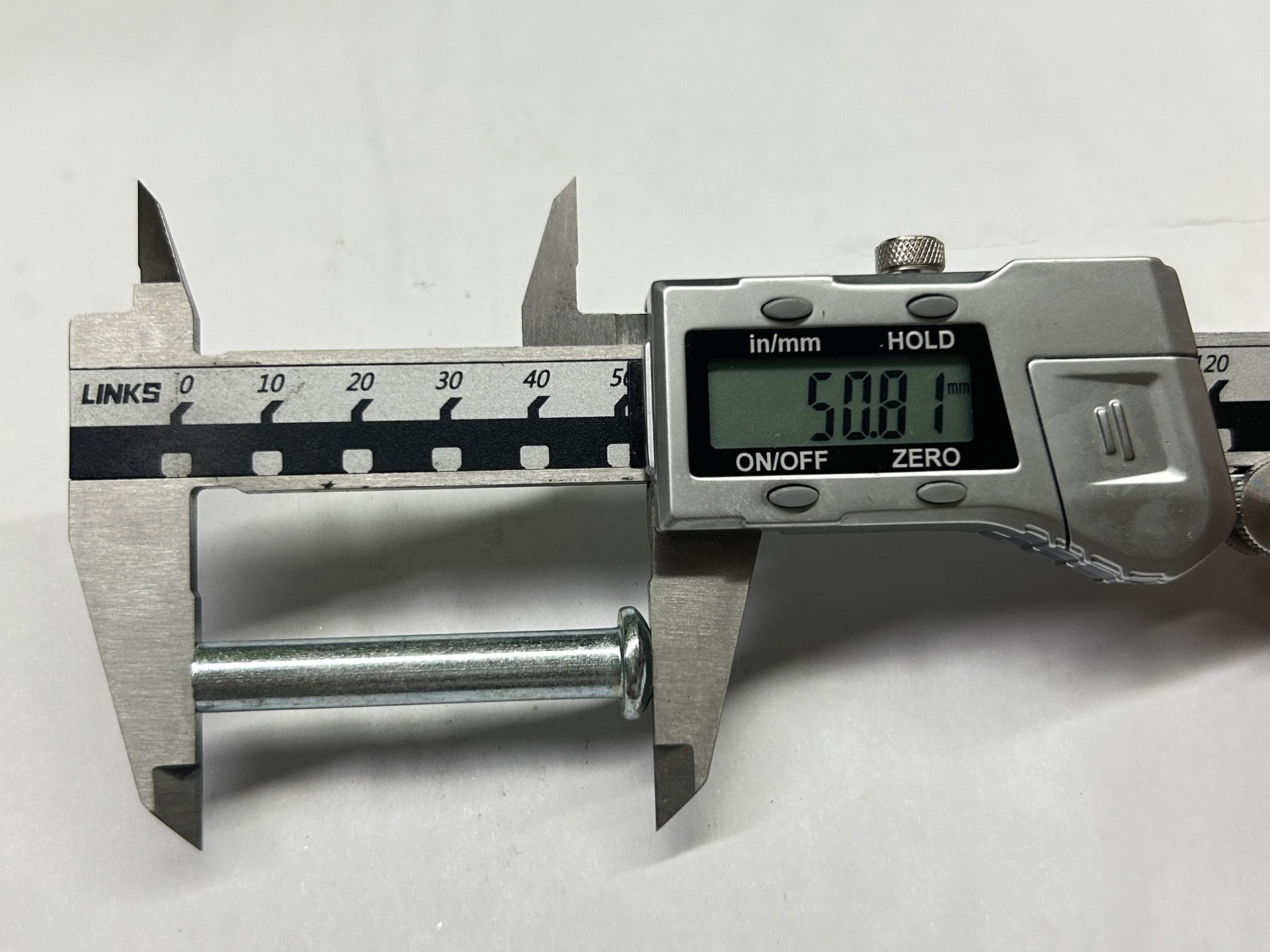 Spojka lešen&iacute; Velikost n&yacute;tu 