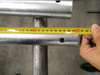 Horký dip galvanizovaný HDG 2m Ringlock lešení vertikální standard