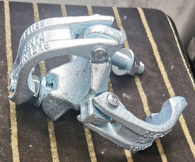 Drop kované lešení Elektro pevný spojku