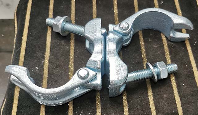Drop kované lešení galvanizované otočné vazby