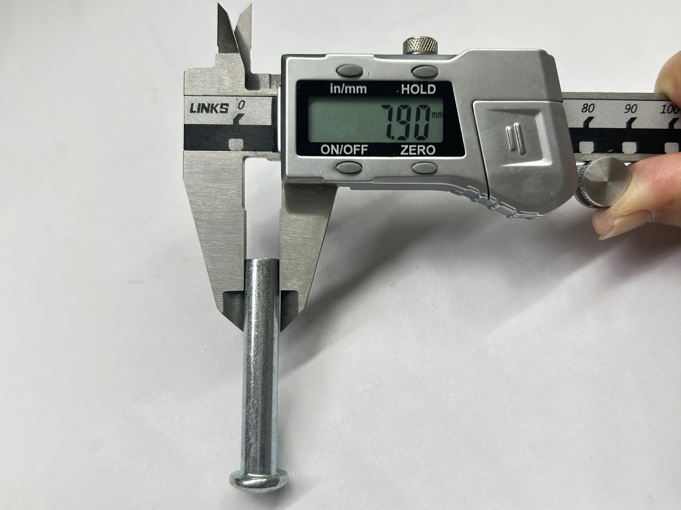 Spojka lešen&iacute; Velikost n&yacute;tu 