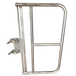 Elektrické galvanizované branky žebříku s lešením