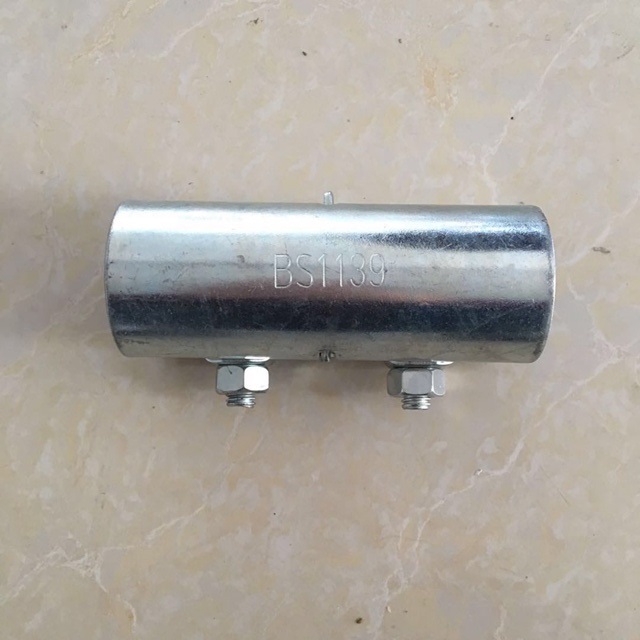 BS1139-EN74-SCAFFOLD-CLAMP-SCAFFOLDING-CLAMP-CLEEL-Pressed-Sleeve-Coupler