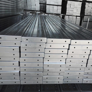 BS1139 Galvanized Lecafolding Steel Plank 210*40 mm