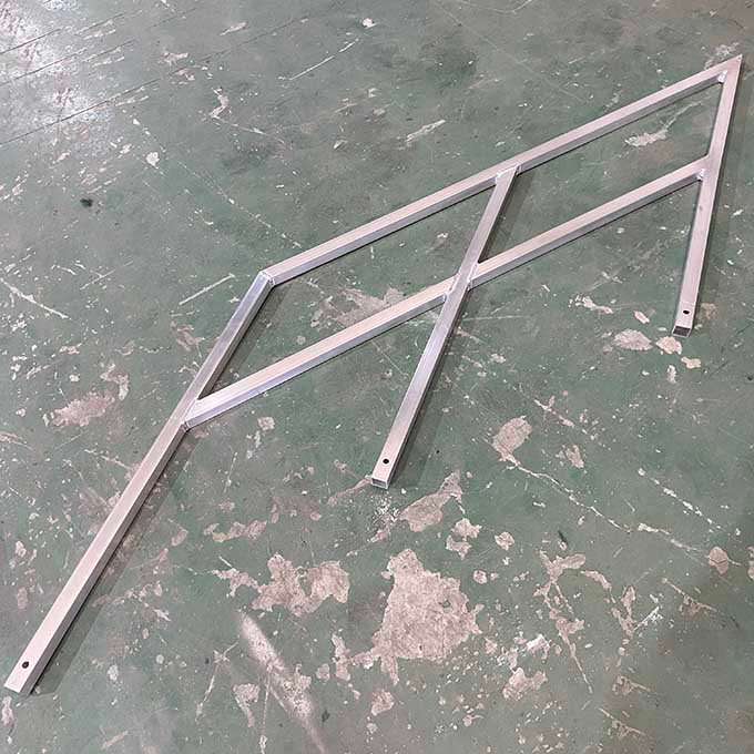 Hliníkový ringlock lešení schodišťové zábradlí 2,0 m