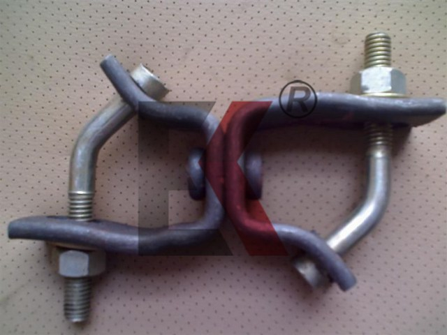 Lešení stisknuto s dvojitým otočným vazebrem Brazílie