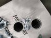 Drop kované lešení galvanizované otočné vazby