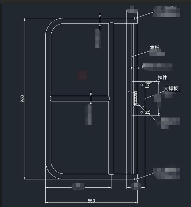 Žebř&iacute;k Access Gates 