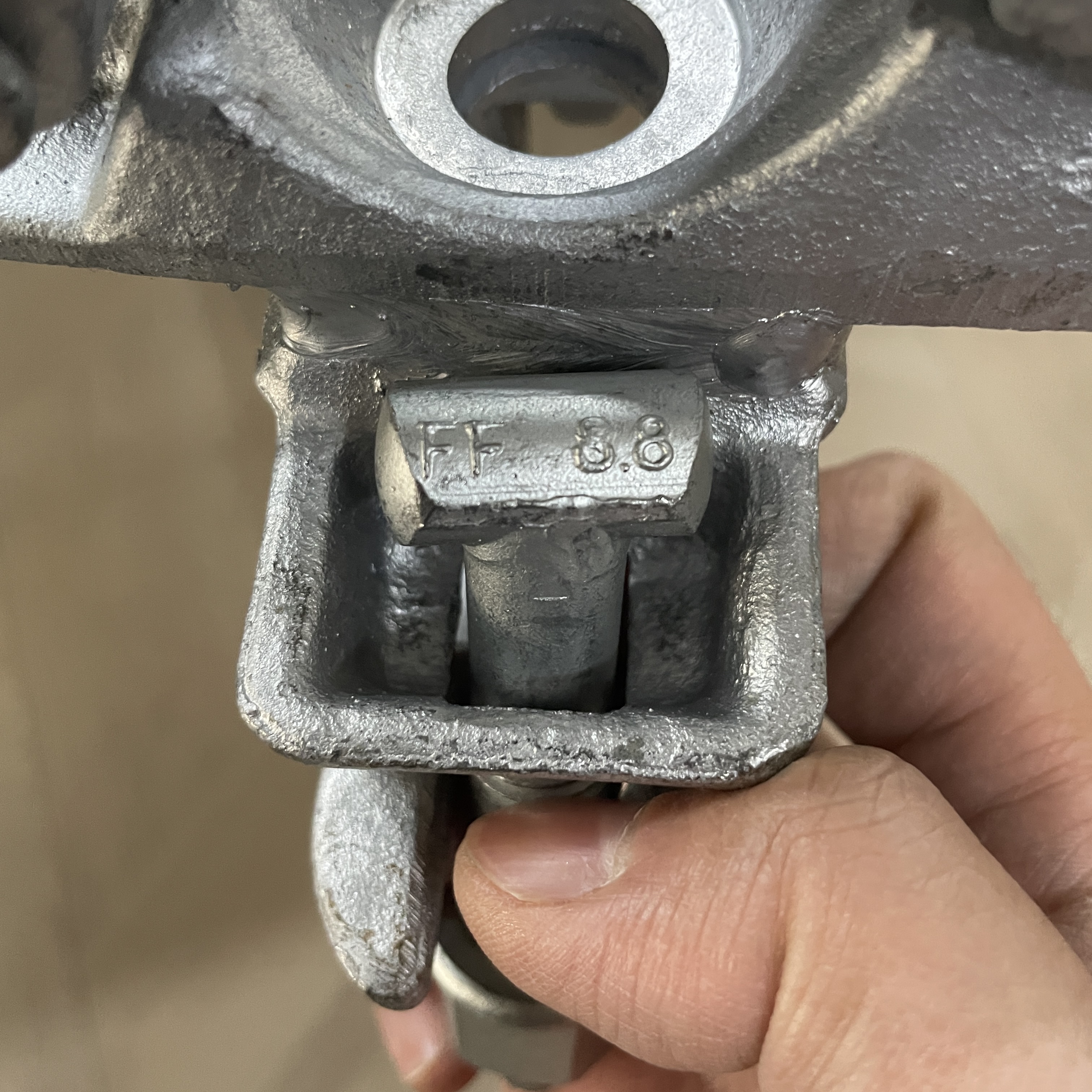 Dvojitá spojka 60 X 60 Speciální svěrka na lešení