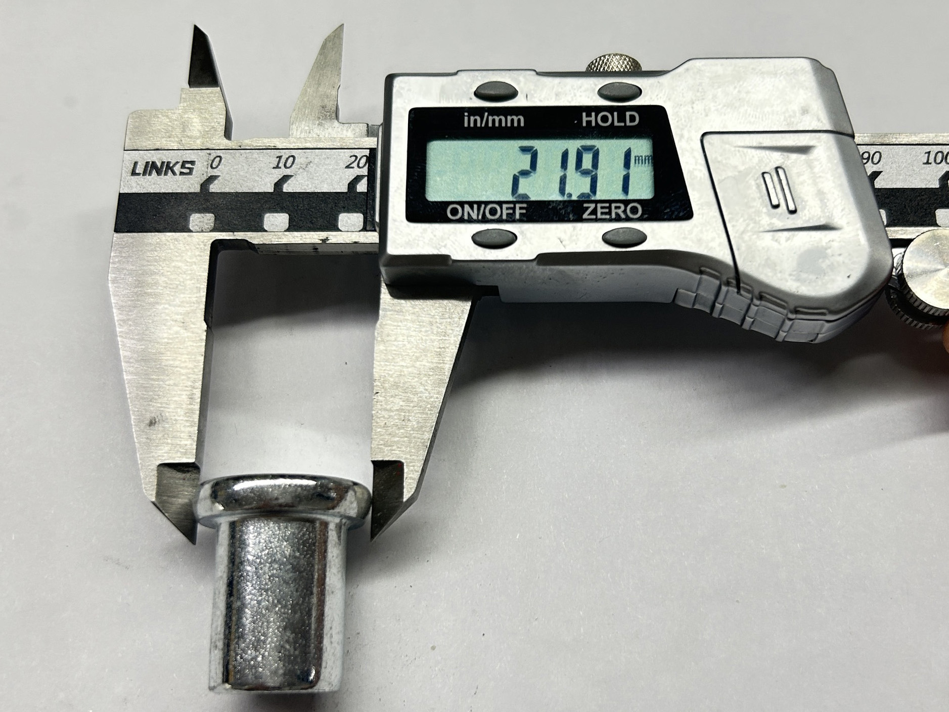 Spojka lešen&iacute; Velikost n&yacute;tu 