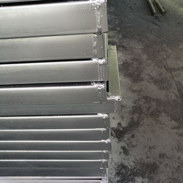  Galvanizované ocelové lešení procházky Fullwell Weld