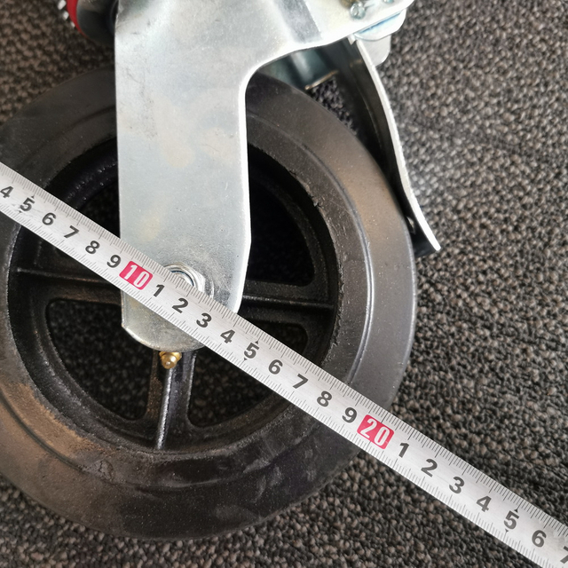 Dodávat gumové lešení příslušenství Caster Wheel