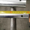 Galvanizovaný HDG Ringlock lešení vertikální standard