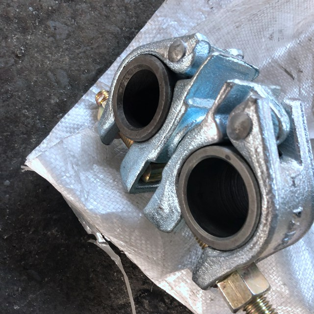 Drop kované lešení galvanizované německé otočné vazby