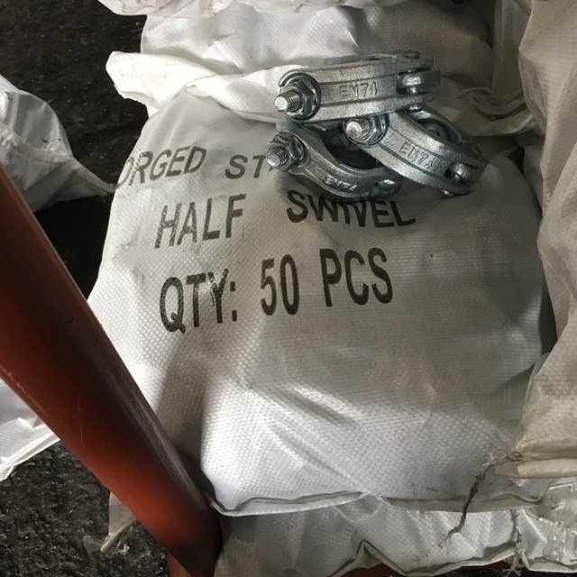 Drop kované lešení Lešení Poloviční spojky