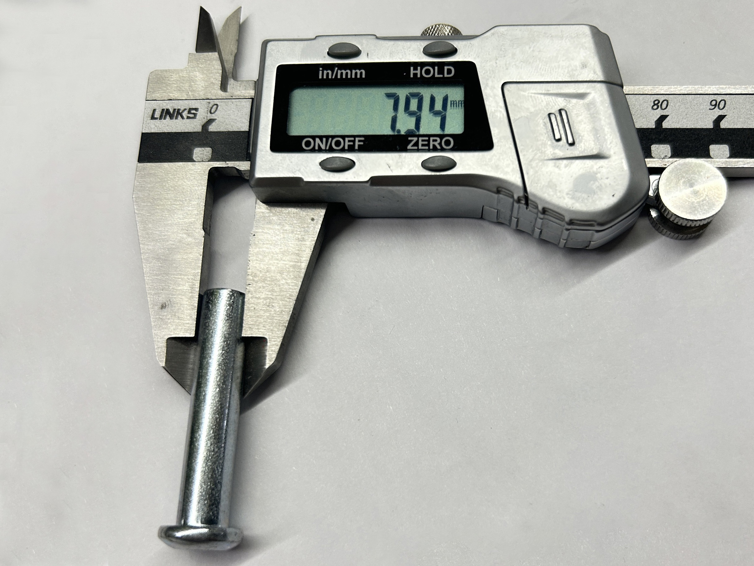 Spojka lešen&iacute; Velikost n&yacute;tu 