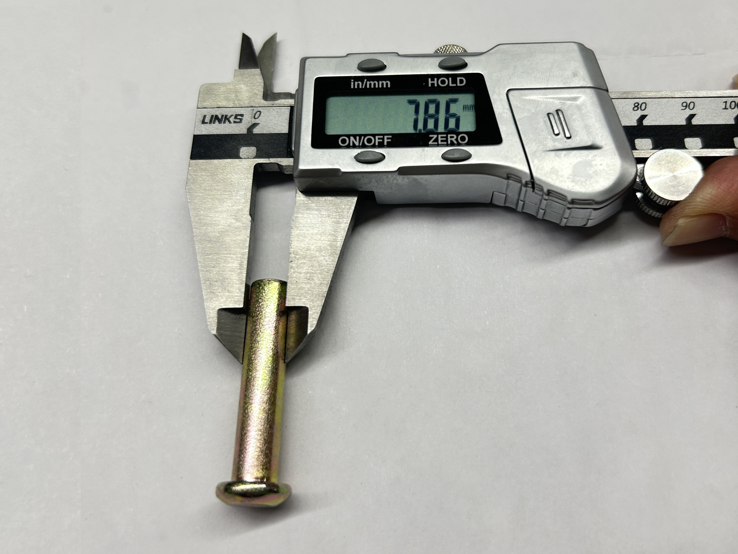 Spojka lešen&iacute; Velikost n&yacute;tu 