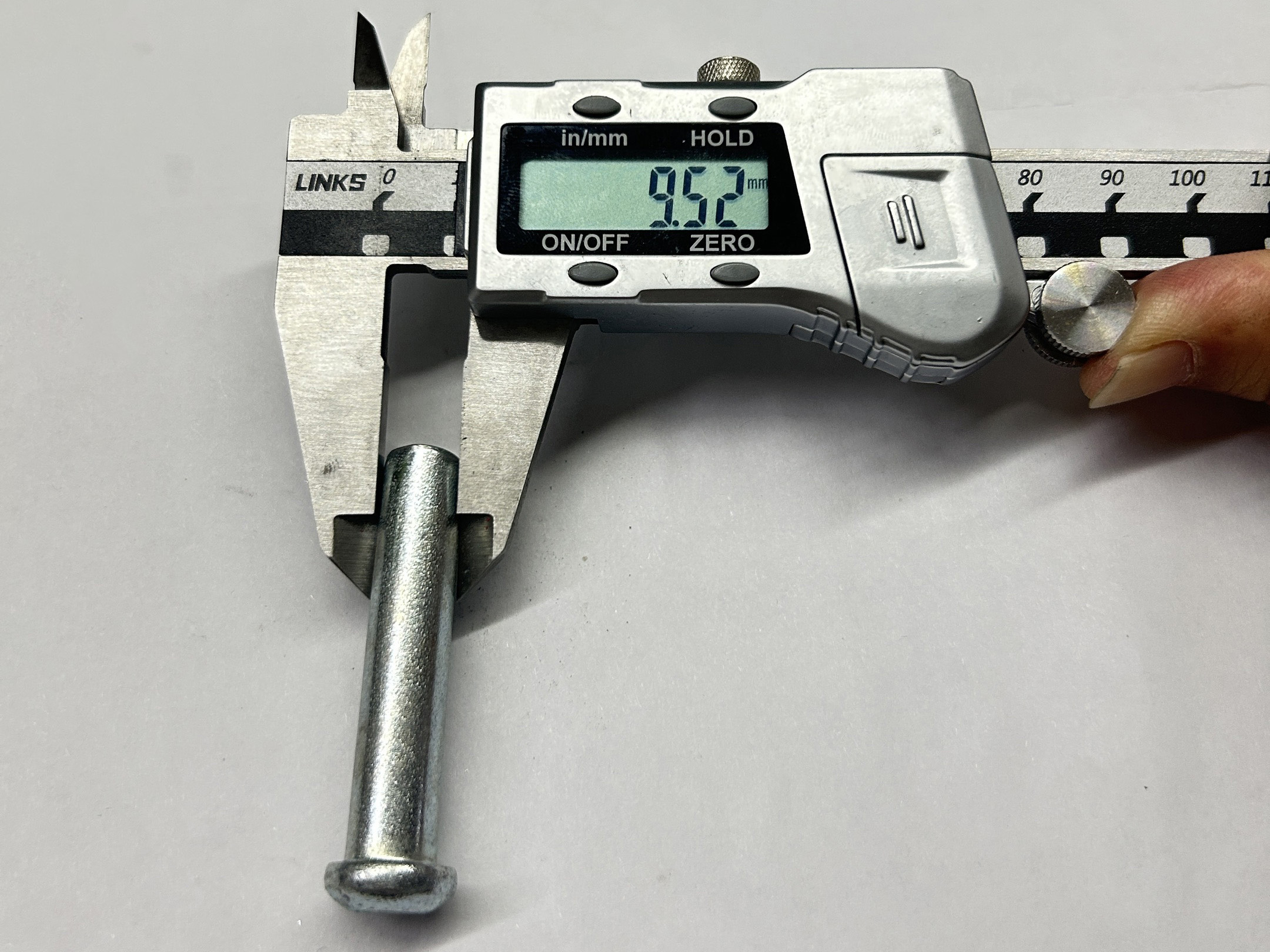 Spojka lešen&iacute; Velikost n&yacute;tu 