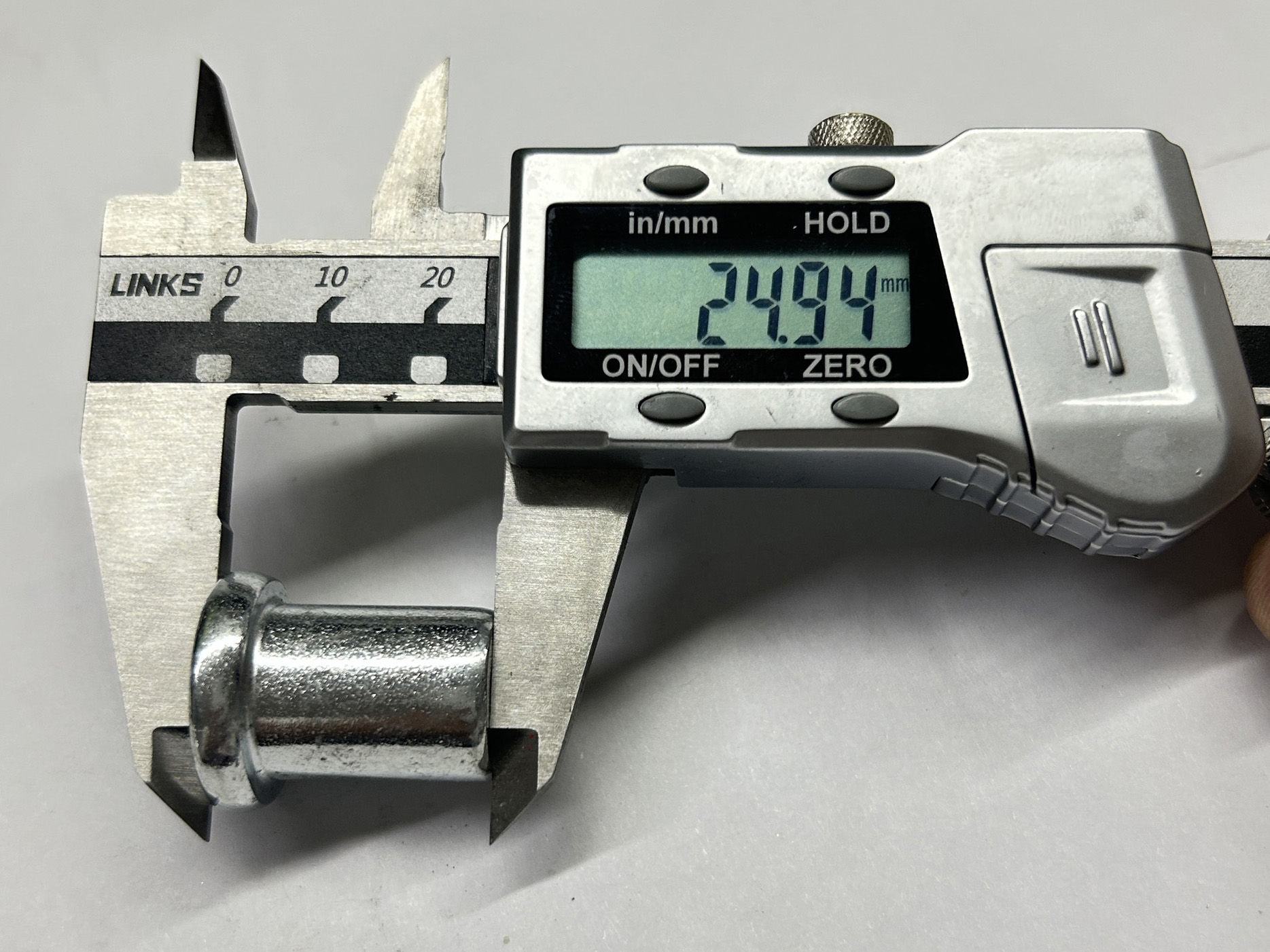 Spojka lešen&iacute; Velikost n&yacute;tu 