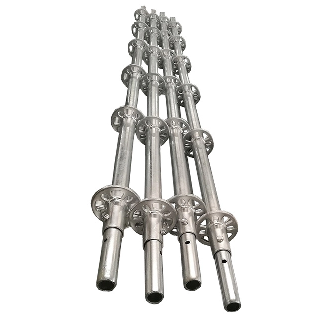 HOT-DIP Galvanized Ringlock lešení standard