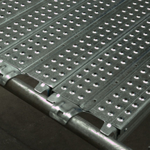 HDG HOT DIP Galvanized Board Canadian lešení z ocelového háku 241 mm