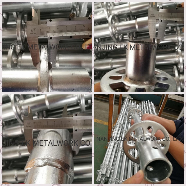 Galvnized Steel Standard pro lešen&iacute; z ringlock lešen&iacute;1 