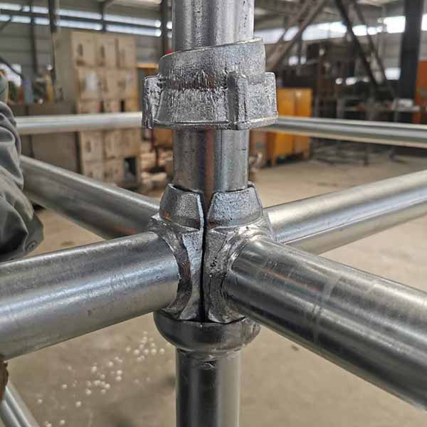 Kroky instalace lešení Cuplock