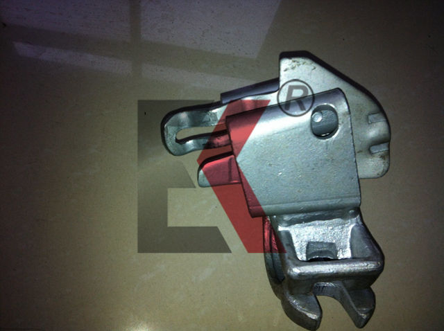 Drop kovaný jeden spojku s klínovou ocelovou lešení s lešením