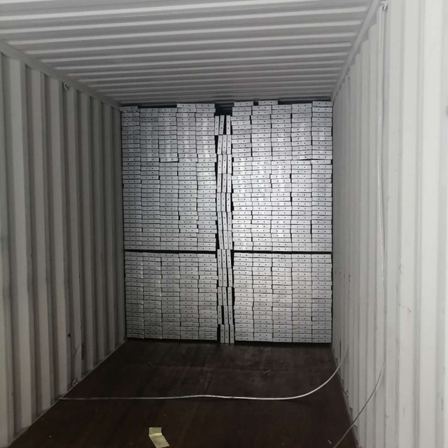 Standardní galvanizované ocelové lešení procházky